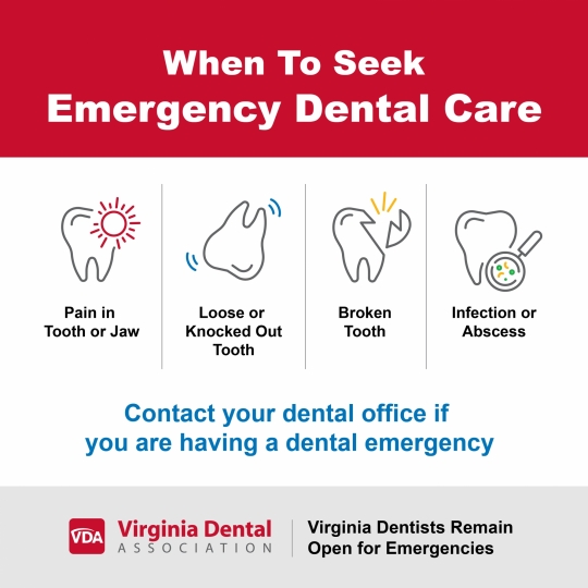 Dental Emergencies Graphic